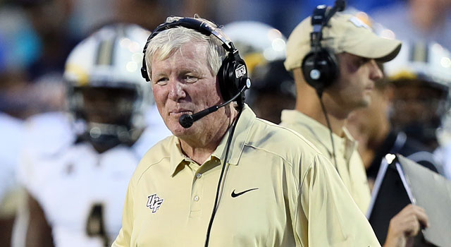 George O'Leary has UCF on the verge of winning the AAC. (USATSI)