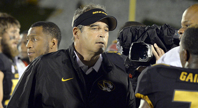 Gary Pinkel has cooled his hot seat ranking to a 1.0. (USATSI)