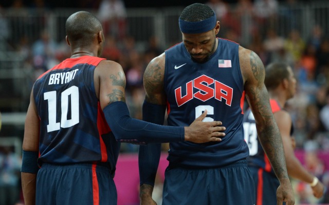 LeBron James learned a lot from playing with Kobe Bryant in the Olympics.