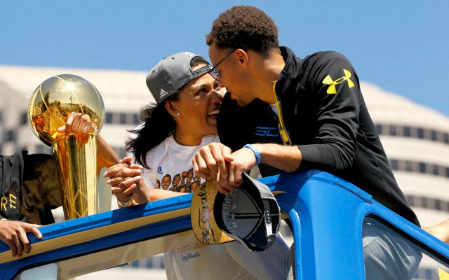 Steph Curry and his wife discuss the finer points of songwriting.