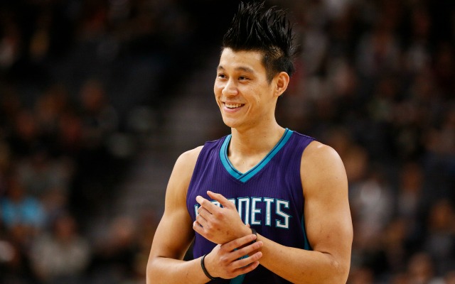 Jeremy Lin's hair is not yet a finished product.