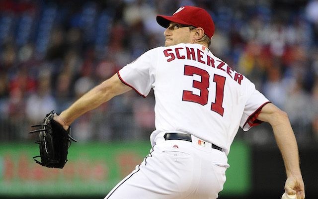 Max Scherzer brought his game face and his game on Wednesday.