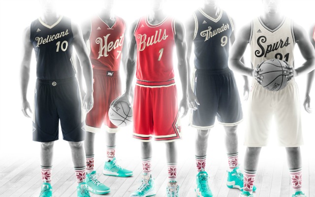 PHOTOS: NBA unveils Christmas Day jerseys, socks - CBSSports.com