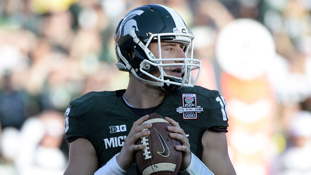 Connor Cook helped Michigan State win the Big Ten and the Rose Bowl. (USATSI)