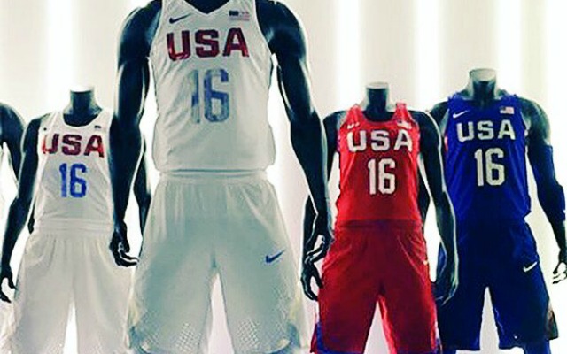 Team USA's 2016 uniforms.