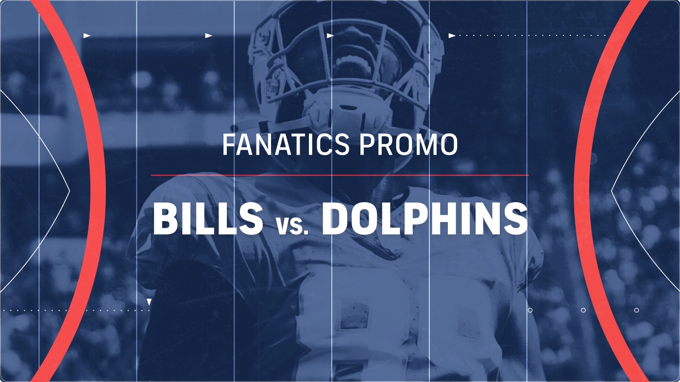 Fanatics promo for BUF vs MIA