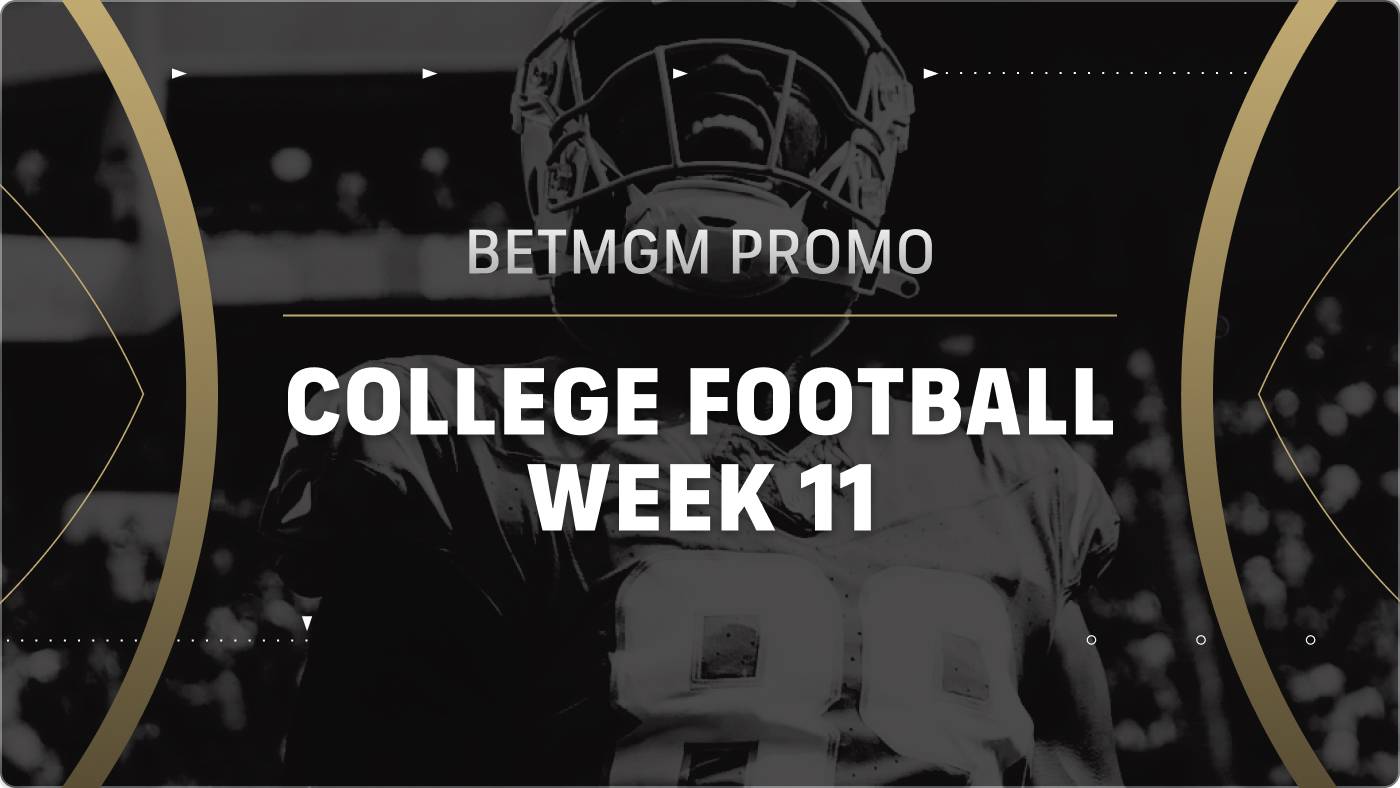 BetMGM promo for college football Week 11