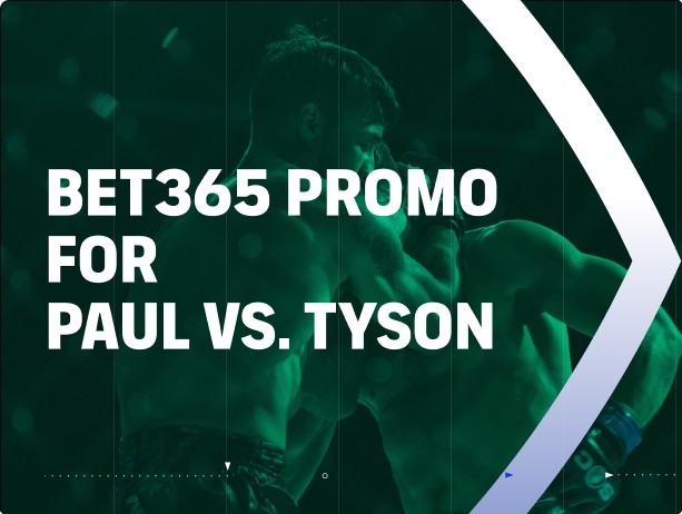 bet365 promo for Paul vs Tyson